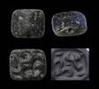 Ancient art Scarce stamp seal with stylized birds, Meopotamia, 4th. mill BC -