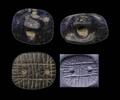 Ancient art Fine early Ubaid period stamp seal, Mesopotamia, c. 5th.-4th. mill. BC -