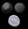 Ancient art Interesting large Mesopotamian black stone stamp seal, Late Ubaid/Uruk -