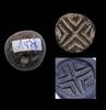 Ancient art Early Mesopotamian Cruciform stamp seal, Ubaid, 5th. mill. BC -