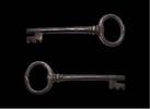 Medieval & later artifacts 16th-17th. century European Iron key -