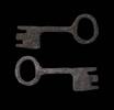 Medieval & later artifacts Scarce European iron key, Renaissance, c. 15th. cent. -