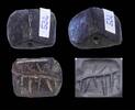 Ancient art Substantial early Gable stone stamp seal, west-Mesopotamian -