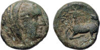 Ancient coins Greek Coins: Rare Ionia Ephesos bronze for Arsinoeia, wife of Lycimachos, 287-281 BC -