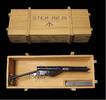 Medieval & later artifacts Original WWII Scale model of Sten gun MK III, officers gift from 1945! -