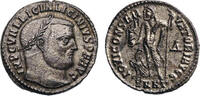 Ancient coins Roman Imperial: Choice EF silvered Licinius post reform à bronze Follis -
