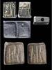 Ancient art Pair of Mesopotamian stone bifacial tablet seals, 4th.-3rd. mill. BC -