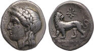 Ancient coins Greek coins: High relief IONIA, Miletos. Circa 350-340 BC. AR Tetradrachm - RRR! -