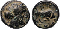 Ancient coins Greek coins: Rare Ionia Phygela AE bronze, c. 350 BC -