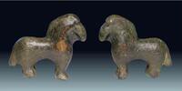 Medieval & later artifacts Attractive bronze figurine of a Lion, Seljuq, 10th.-11th. cent. -