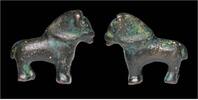 Medieval & later artifacts Massive bronze figurine of a bridled Horse, Seljuq, 10th.-11th. cent. -