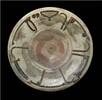 Medieval & later artifacts Large islamic pottery dish with cufic, 9th.-10th. century AD -