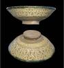 Medieval & later artifacts 'Bamiyan ware' carved relief ceramic bowl, Islamic 11th.-12th. c. -