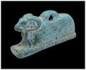Ancient art  Large Egyptian faience figure of the ram headed god Khnum  390.13 £  +  24.27 £ shipping