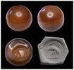 Ancient art Sasanian carnelian stamp seal with a Goat, 3rd.-6th. cent. AD -