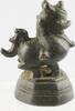 Medieval & later coins Nice early Toe / Chinte beast silvered bronze Opium weight, Burma! -
