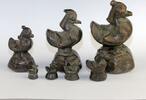 Medieval & later coins Matched set of 7 bronze opium weights, Burma, Shan state, c. 1780 -