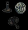 Ancient art Interesting bronze stamp seal, Ancient Near East, 2nd. -1st.mill BC -