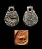 Ancient art Rare Mesopotamian seal pendant w animal, 5th.-4th. millenium BC -