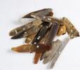 Ancient art Collection of 19 Danish Mesolithic Flint Blades, 5th-4th mill BC -