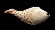 Ancient art Nice carving of a Fish as amulet, Egyptian, 1st. mill. BC -