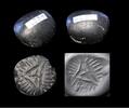 Ancient art Fine blackstone gable seal, Anatolia / Mesopotamia, 3rd.-2nd. mill. BC -