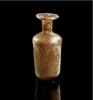 Ancient art Lovely redish aubergine glass bottle, Roman, 2nd.-3rd. cent. AD -