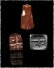 Ancient art West-Mesopotamian pyramidal jasper stamp seal, 5th.-4th. mill. BC -