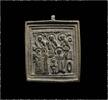 Medieval & later artifacts Rare early bronze travellers Icon, Russia, c. 16th.-17th. cent. AD. -