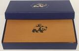 Fidschi  FIJI Gold & Silver PANDA 2018, 1 $ silver 1 oz, 5 $ gold w. box, cardboard COA Prooflike