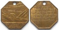 Vereinigte Staaten von Amerika - Tokens PENNSYLVANIA SUPER HIGHWAY Token ND (1946) brass 30mm -