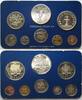 Barbados BARBADOS 1982 Proof Set with 10 $ 1982 CENTRAL BANK silver RARE!!! -