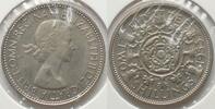 England GREAT BRITAIN 2 Shillings 1953 ELIZABETH II Proof from Coronation Set -