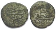 Tunesien OTTOMAN TUNIS Burbe AH 1173 (1759) Tunis MUSTAFA III copper F -