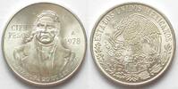 Mexiko MEXICO. 100 Peso 1978, silver, UNC -