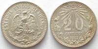 Mexiko MEXICO. 20 Centavos 1942, silver, UNC- -