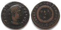 Roman Imperial CRISPUS (317-326 AD). AE Follis, VOT X, ASIS, Siscia mint, VF -