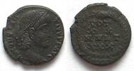 Roman Imperial CONSTANTIUS II (324-361 AD). AE 13mm, Alexandria mint, VOT XX MVLT XXX, XF -
