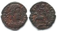Roman Imperial CONSTANTIUS II (324-361 AD). AE Follis, uncertain mint, FEL TEMP REPARATIO, aXF -