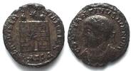 Roman Imperial CONSTANTINE II (317-340 AD). AE Follis, as caesar, 327-328, SMTSΔ, Thessalonica -
