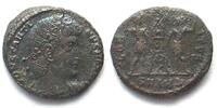 Roman Imperial CONSTANTIUS II (324-361 AD). AE Follis, SMANΔ, Antioch mint, GLORIA EXERCITVS -