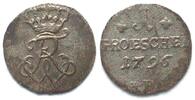 Brandenburg - Preussen SILESIA 1 Groschel 1796 Breslau mint BFRIEDRICH WILHELM III of PRUSSIA billon AU -
