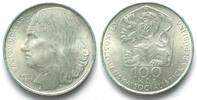 Tschechoslowakei CZECHOSLOVAKIA 100 Korun 1977 VACLAV HOLLAR silver UNC -