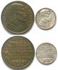 Tschechoslowakei - Medaillen CZECHOSLOVAKIA Medal 1935 MASARYK in silver 32mm & bronze 50mm -