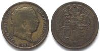 England GREAT BRITAIN Shilling 1819 GEORGE III - CONTEMPORARY COUNTERFEIT -