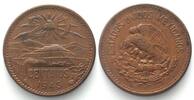 Mexiko MEXICO. 20 Centavos 1943, bronze, UNC! -