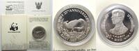 Thailand THAILAND. 200 Baht 1987, Siamese Fireback Pheasant, WWF, silver, Proof -