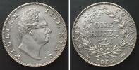 Indien Britisch BRITISH INDIA. Rupee 1835, Bombay mint, WILLIAM IV, silver, UNC-!!! -