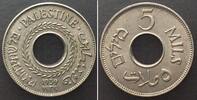 Palästina PALESTINE 5 Mils 1939 Cu-Ni UNC!!! -