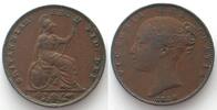 England 1839 GREAT BRITAIN Farthing 1839 VICTORIA copper VF+ ss+ 21.68 £  +  10.41 £ shipping